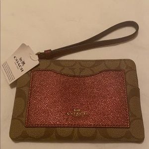NWT Coach wristlet!